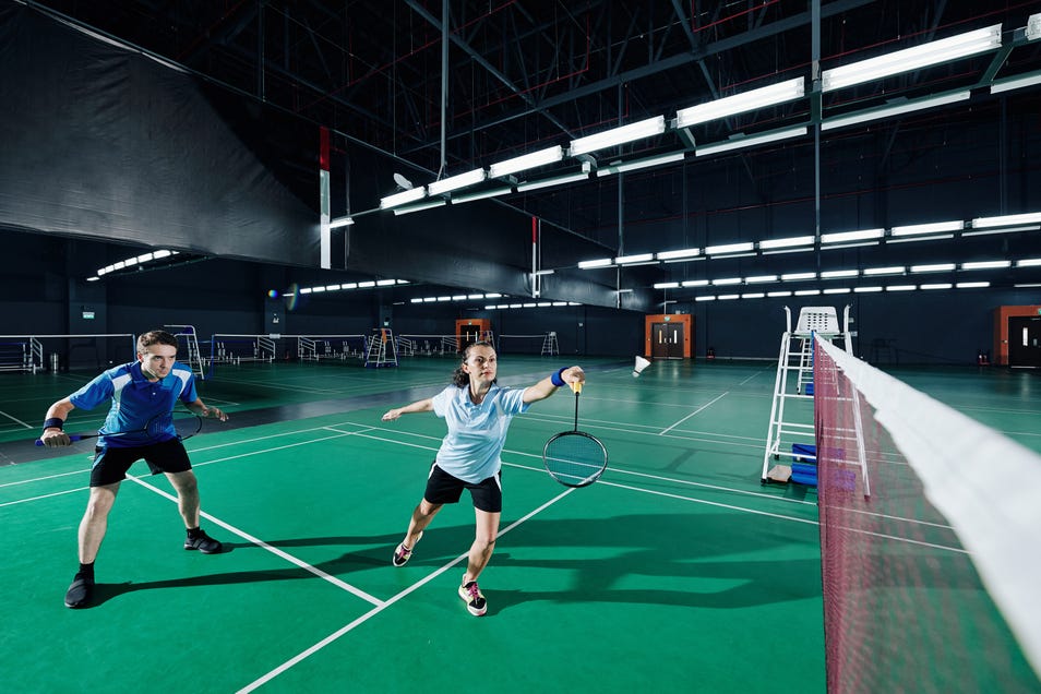 Remove stains from badminton clothes