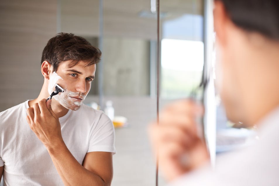 Remove Shaving Foam