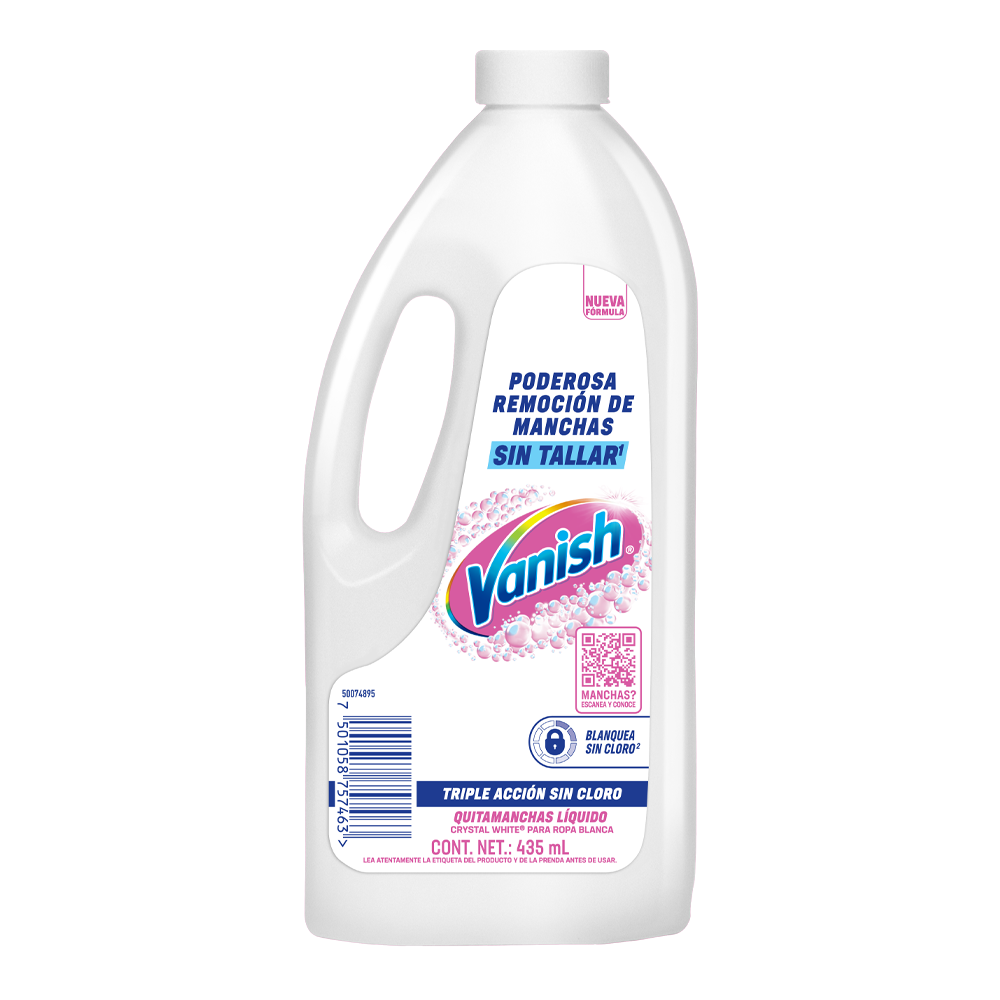 Vanish Líquido Crystal White Ropa Blanca 435ml