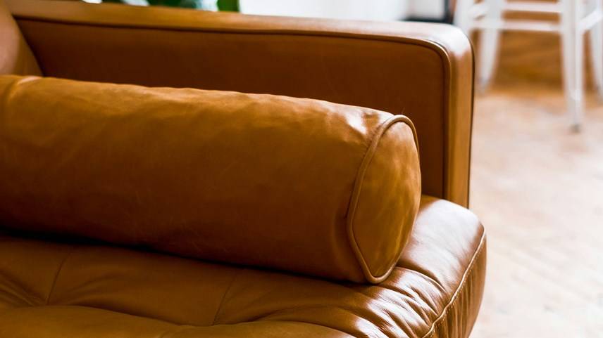 Leather sofa