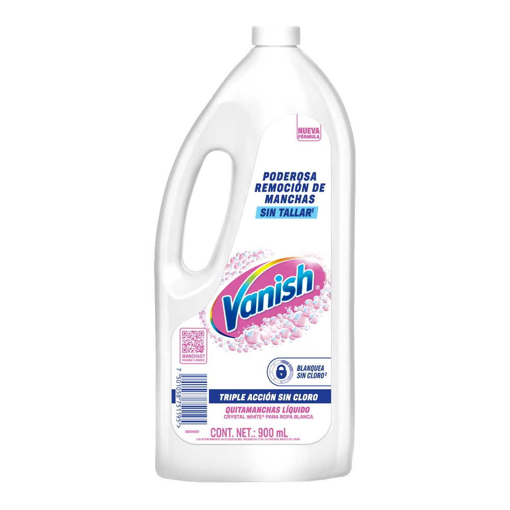 Vanish Líquido Crystal White Ropa Blanca 900ml