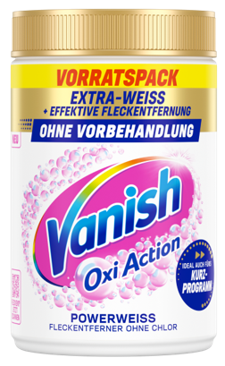 Vanish Oxi Action Powerweiss Fleckentferner Pulver 750g