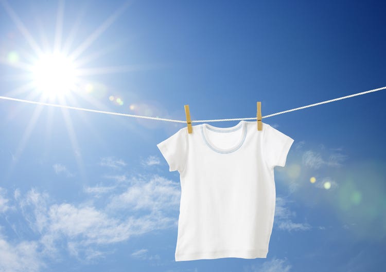 how to make shirt white again