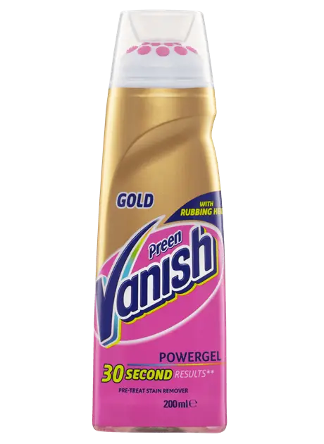 Vanish Gold Power Gel Stain Remover 200ml