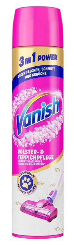 Vanish Teppich- und Polsterpflege Schaum 650ml