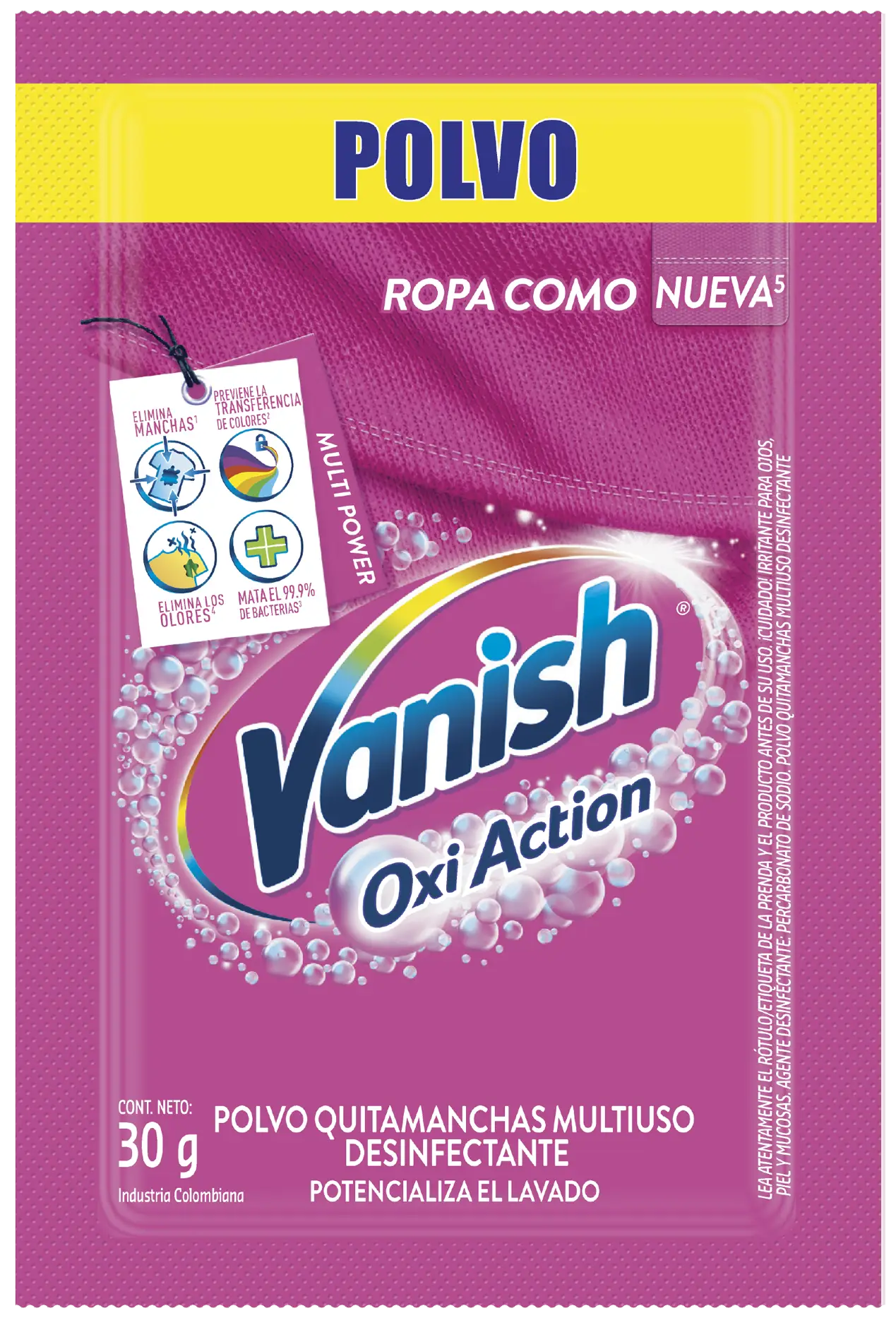 Vanish Polvo Rosa