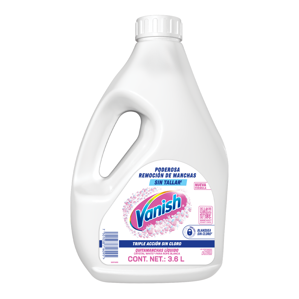 Vanish Líquido Crystal White Ropa Blanca 3.6L