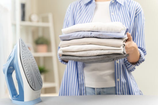 Steam ironing vs dry ironing