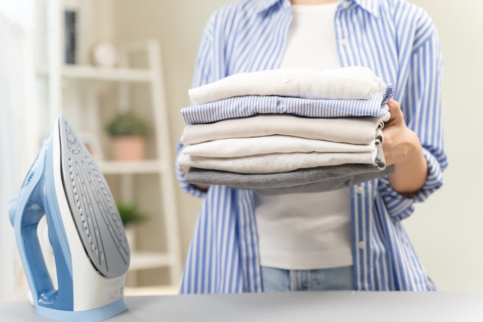 Steam ironing vs dry ironing