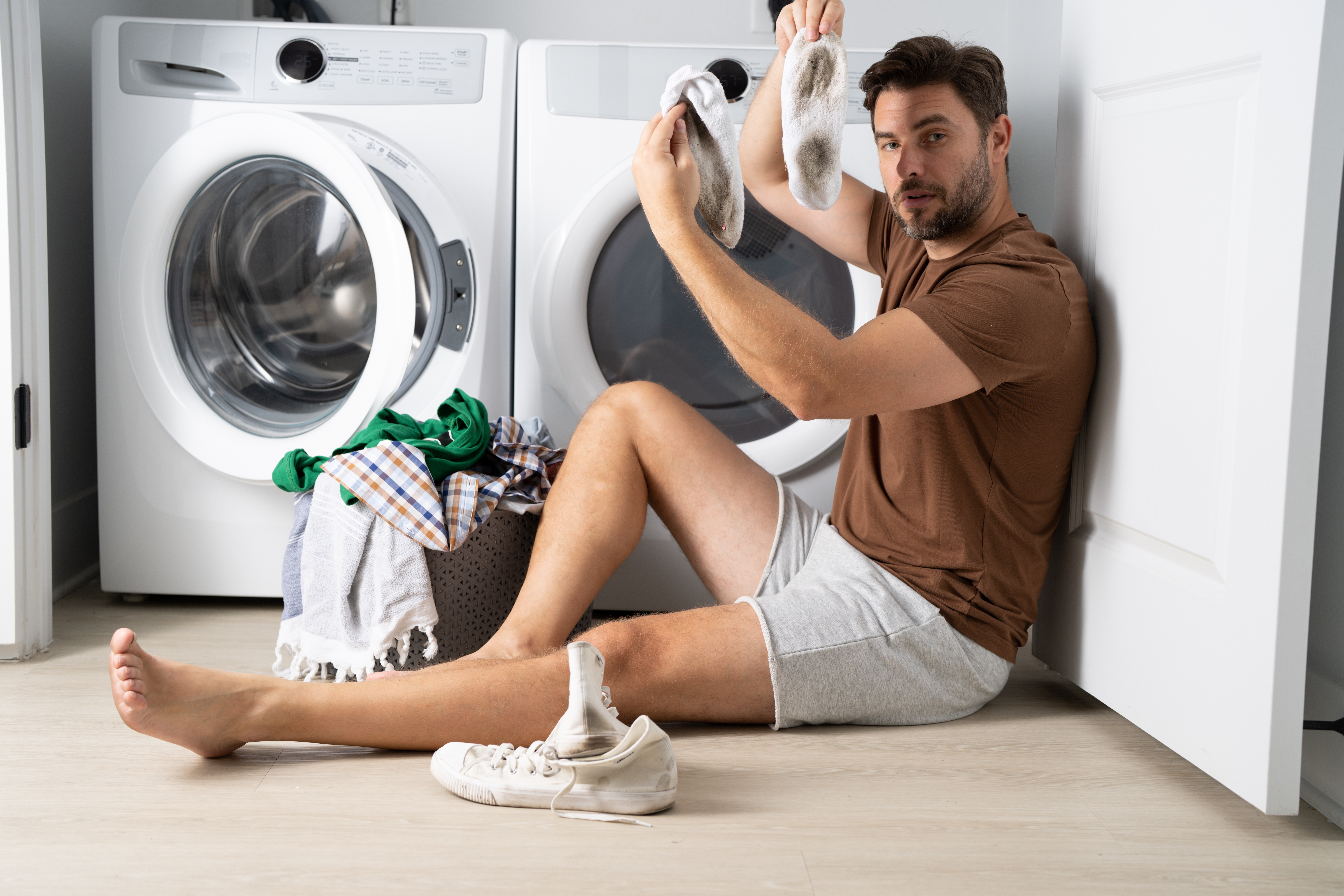 drying your socks correctly with vanish