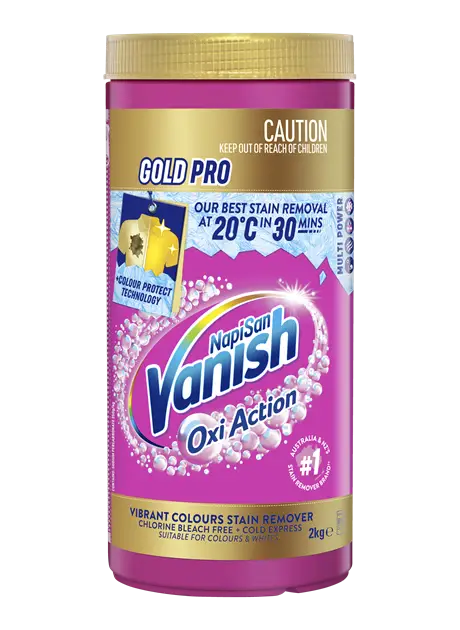 Vanish Napisan Gold Pro Oxi Action Stain Remover Powder 2kg