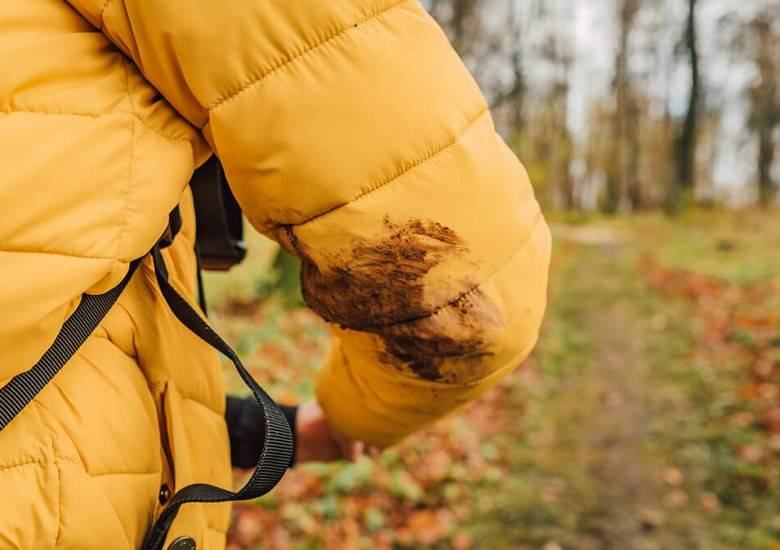 Taches sur les vestes