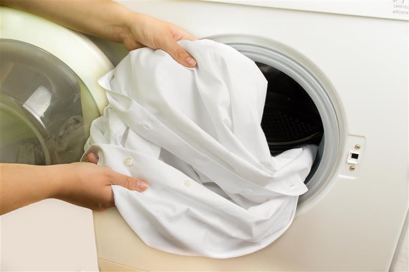 Remove stains from rayon