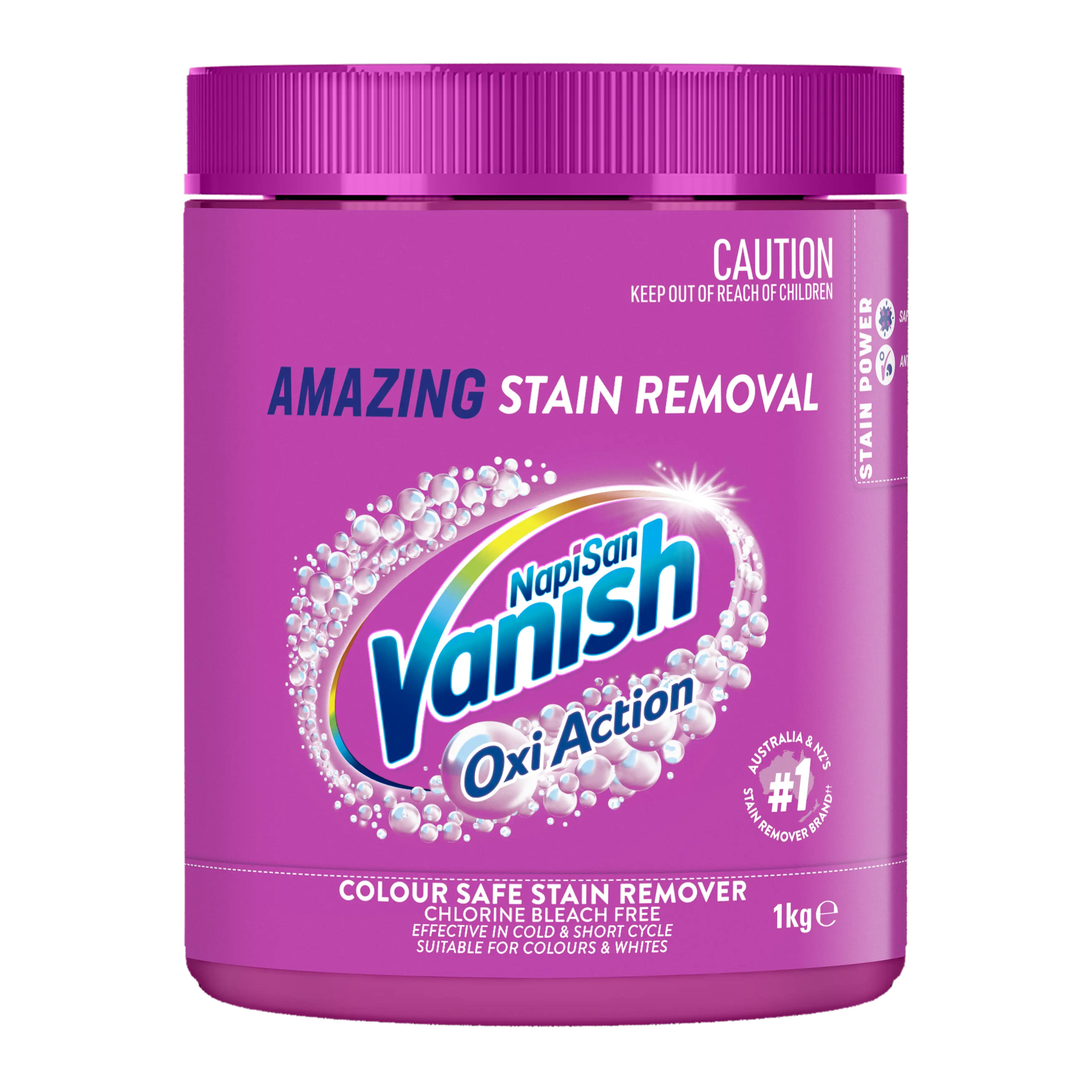 Vanish Napisan Oxi Action Stain Remover Powder 1kg