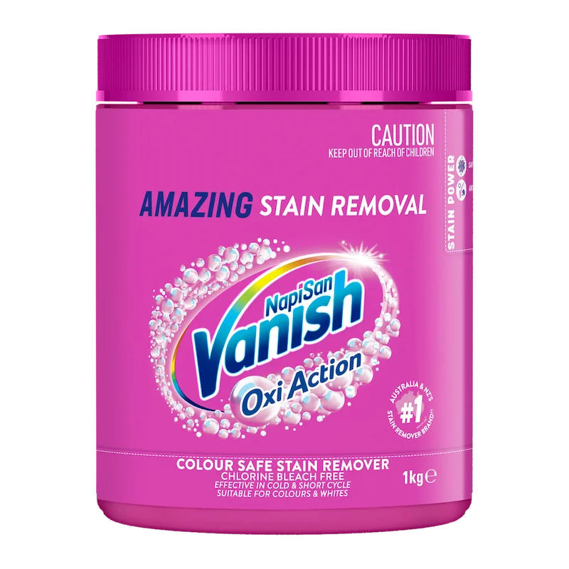 Vanish Napisan Oxi Action Stain Remover Powder 1kg