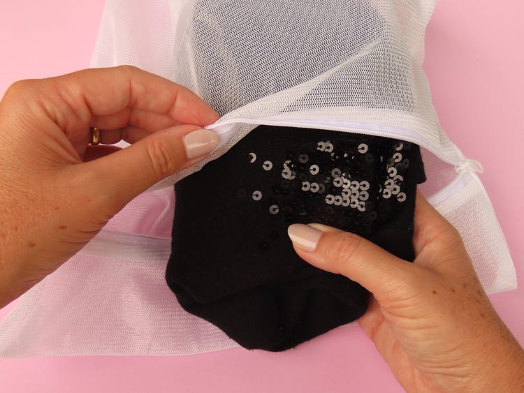 remove grease from sequin outfits