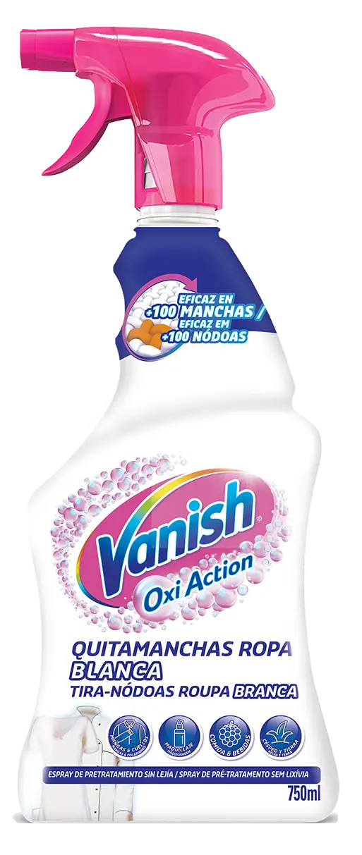 Vanish Oxi Action Spray para Roupa Branca