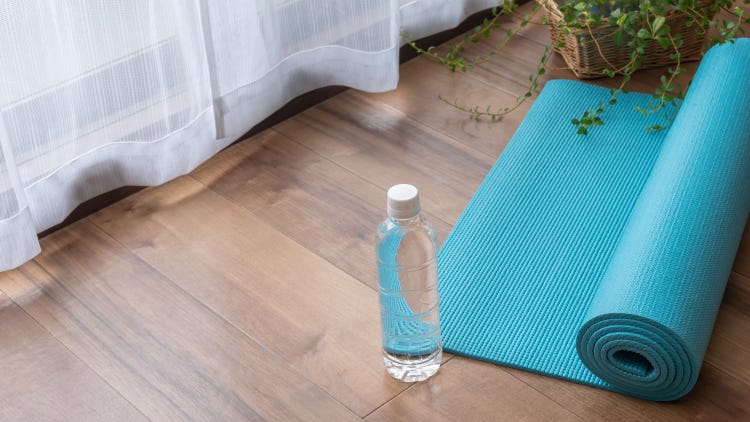 clean yoga mats at home
