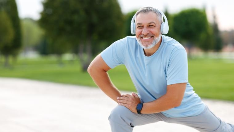 A person doing sports