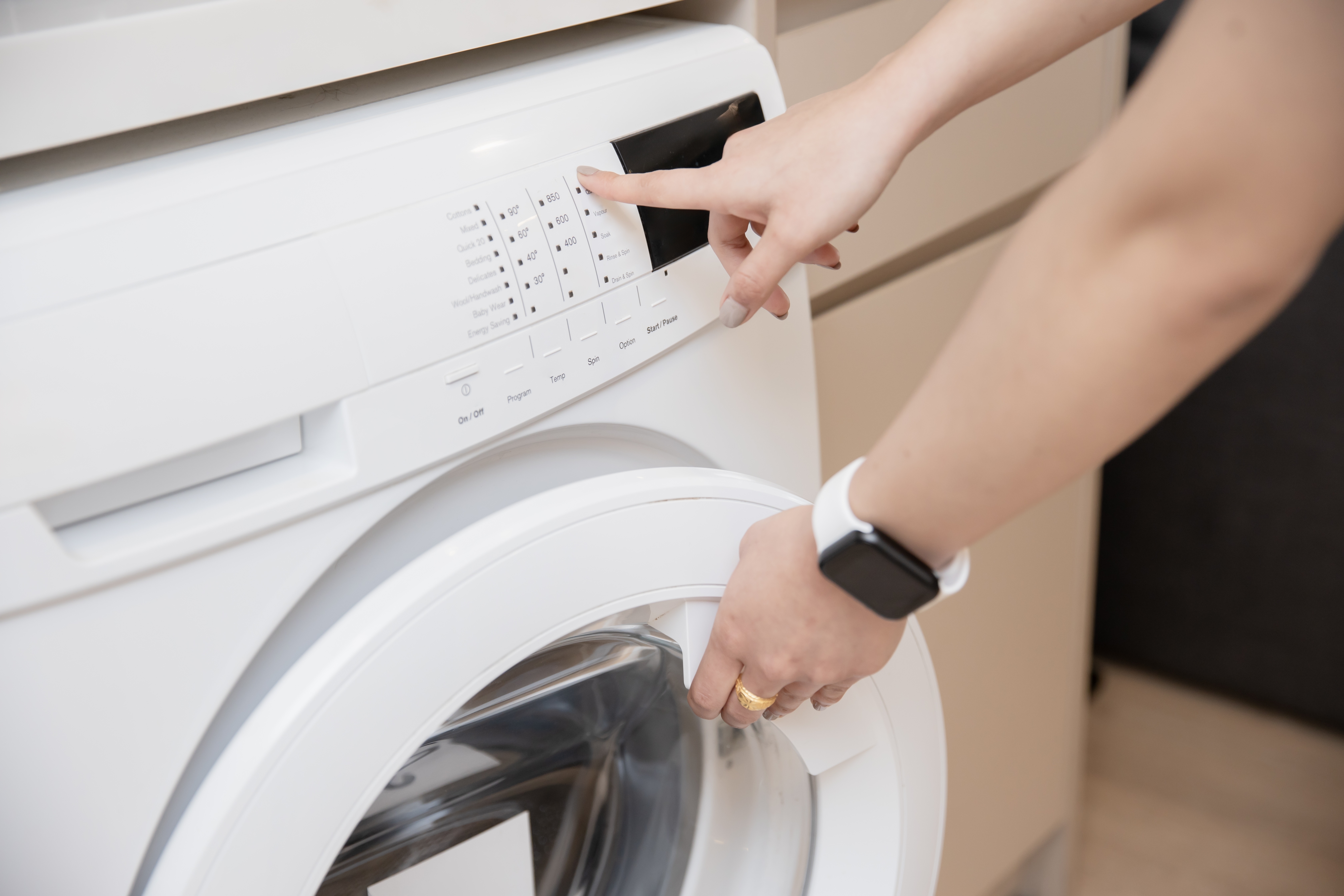  Use Washing Machine with vanish