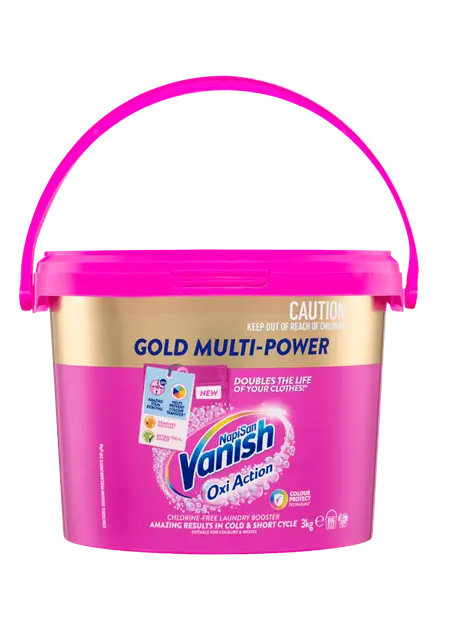 Vanish Napisan Gold Oxi Action Stain Remover Powder 3kg