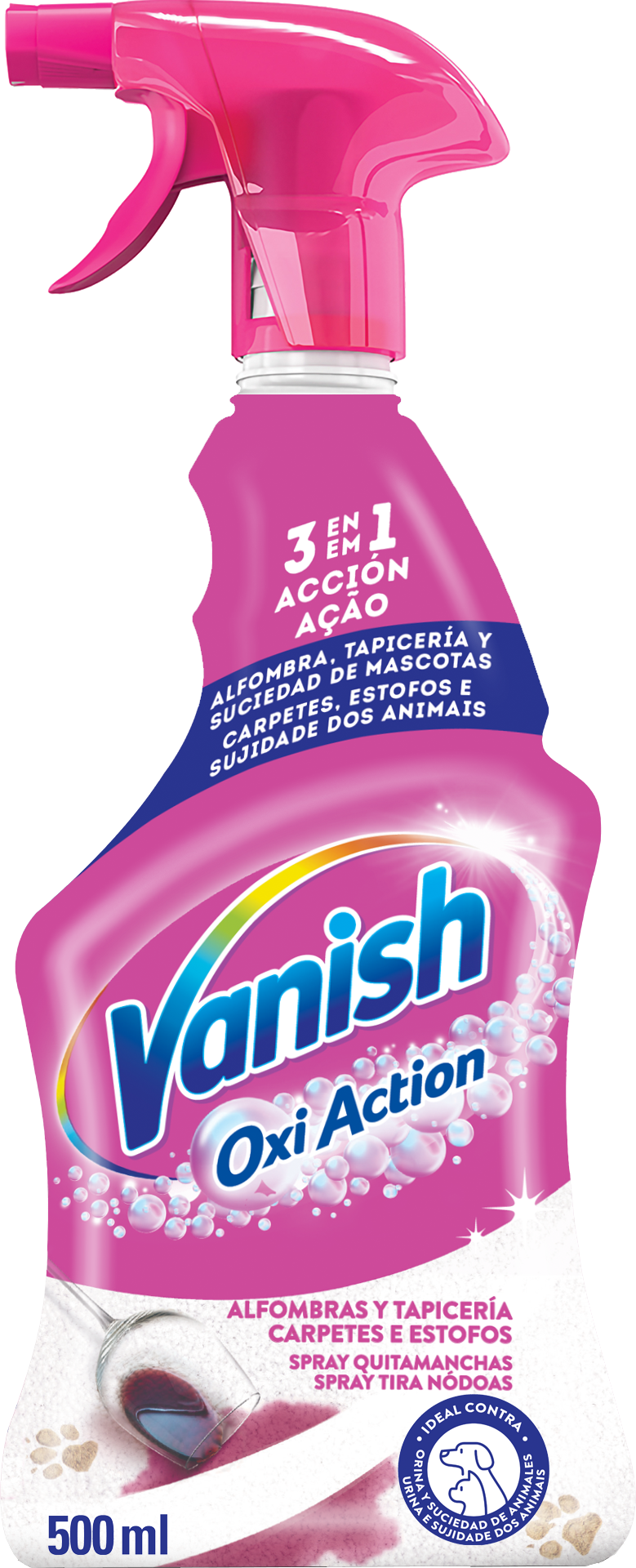 Vanish Oxi Action Spray Tira Nódoas para Carpetes e Tapetes