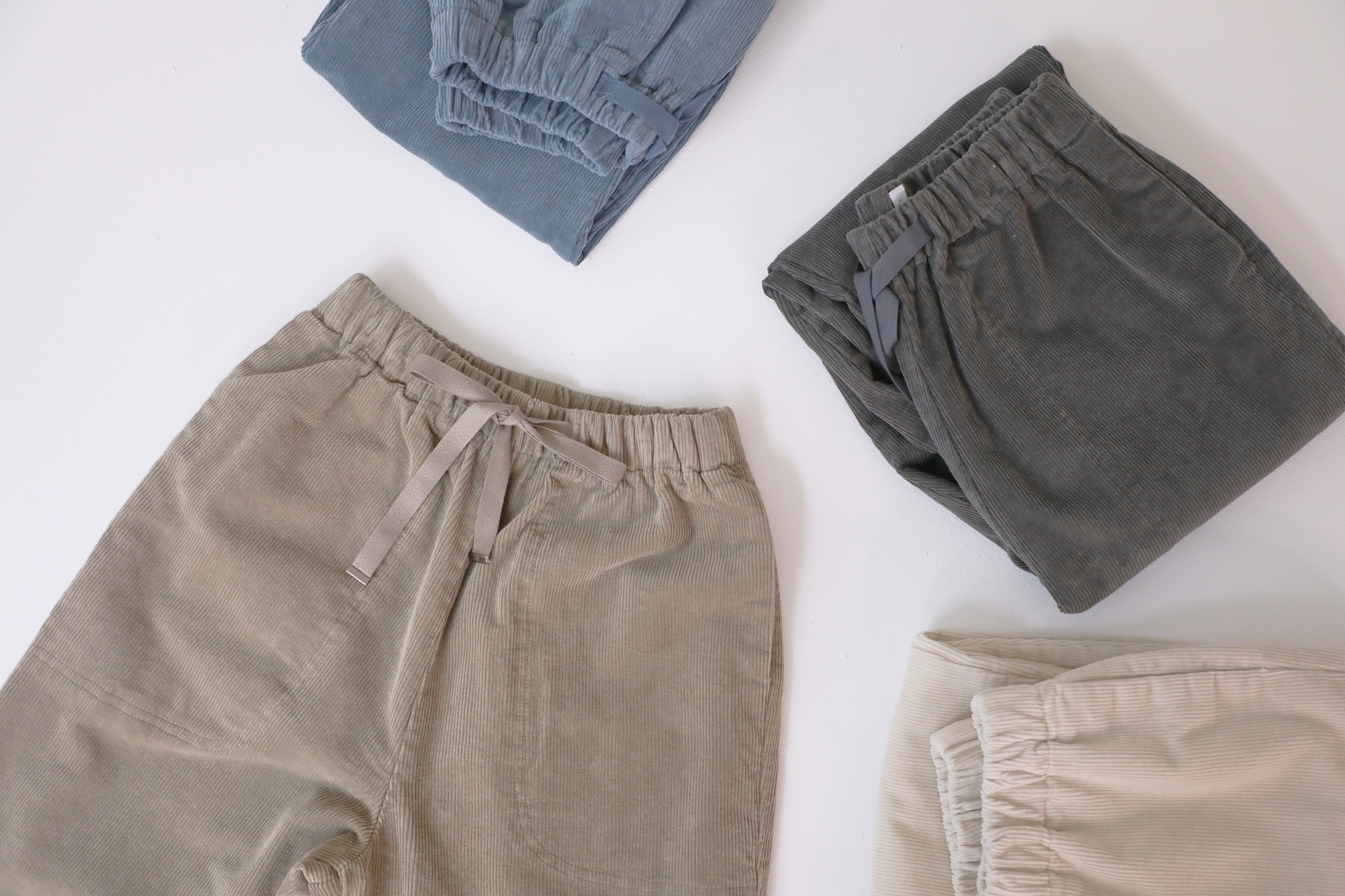 Remove stains from corduroy