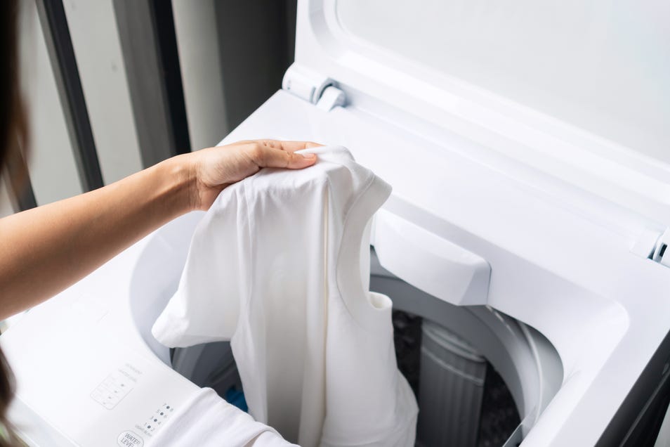 how to make a white shirt white again