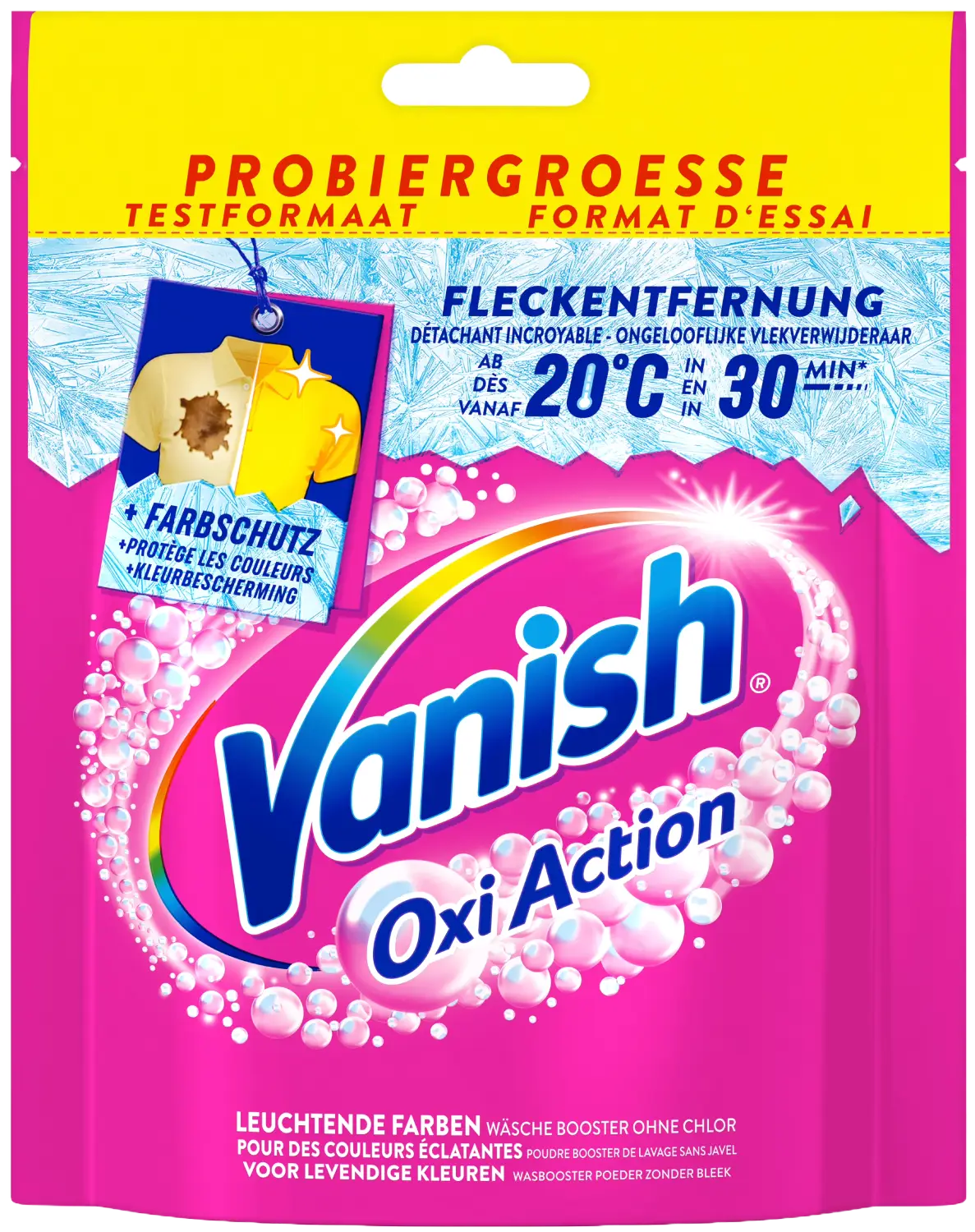 Vanish Oxi Action Fleckenentferner Pink Pulver 250G