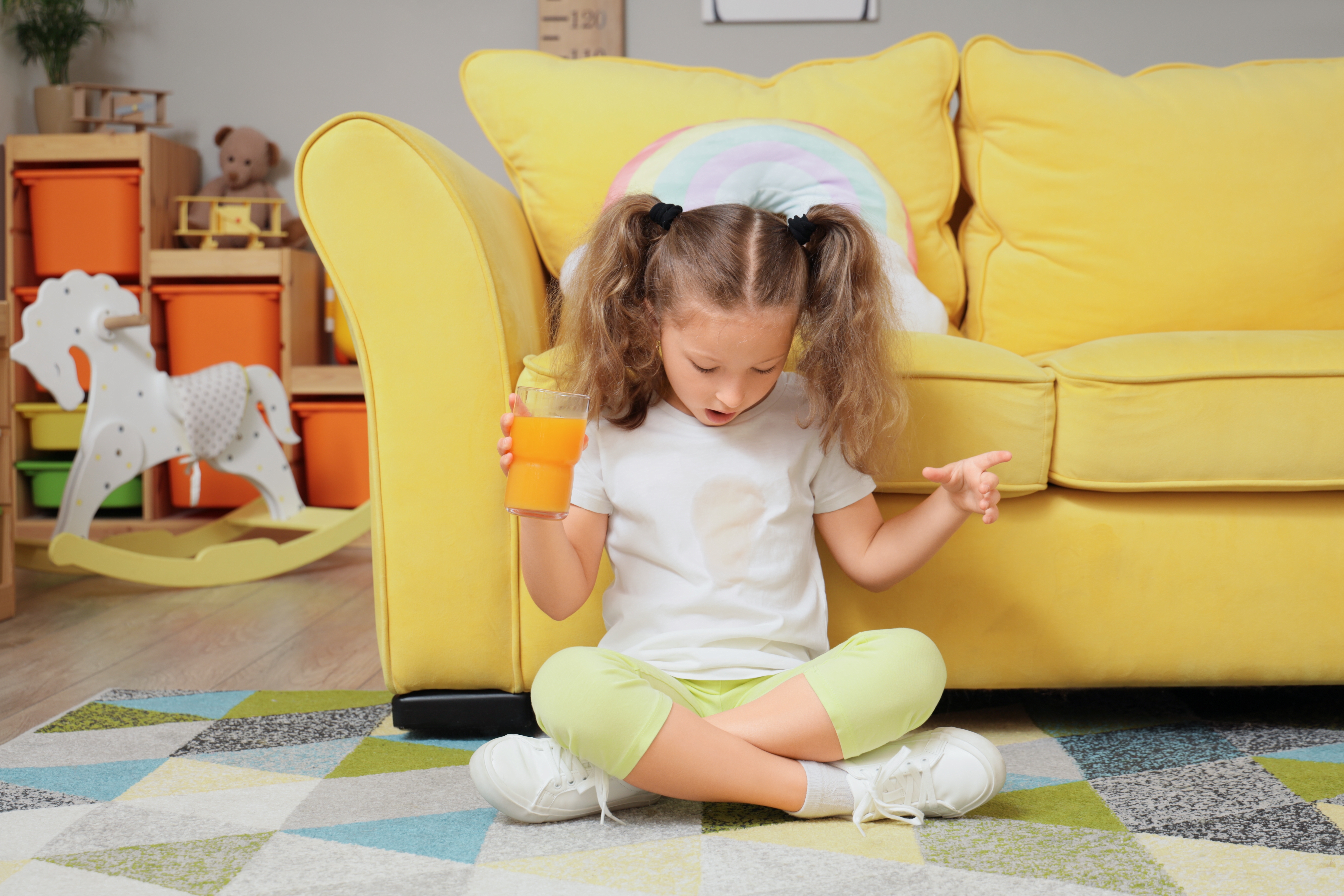 Tackling soda spills on garments