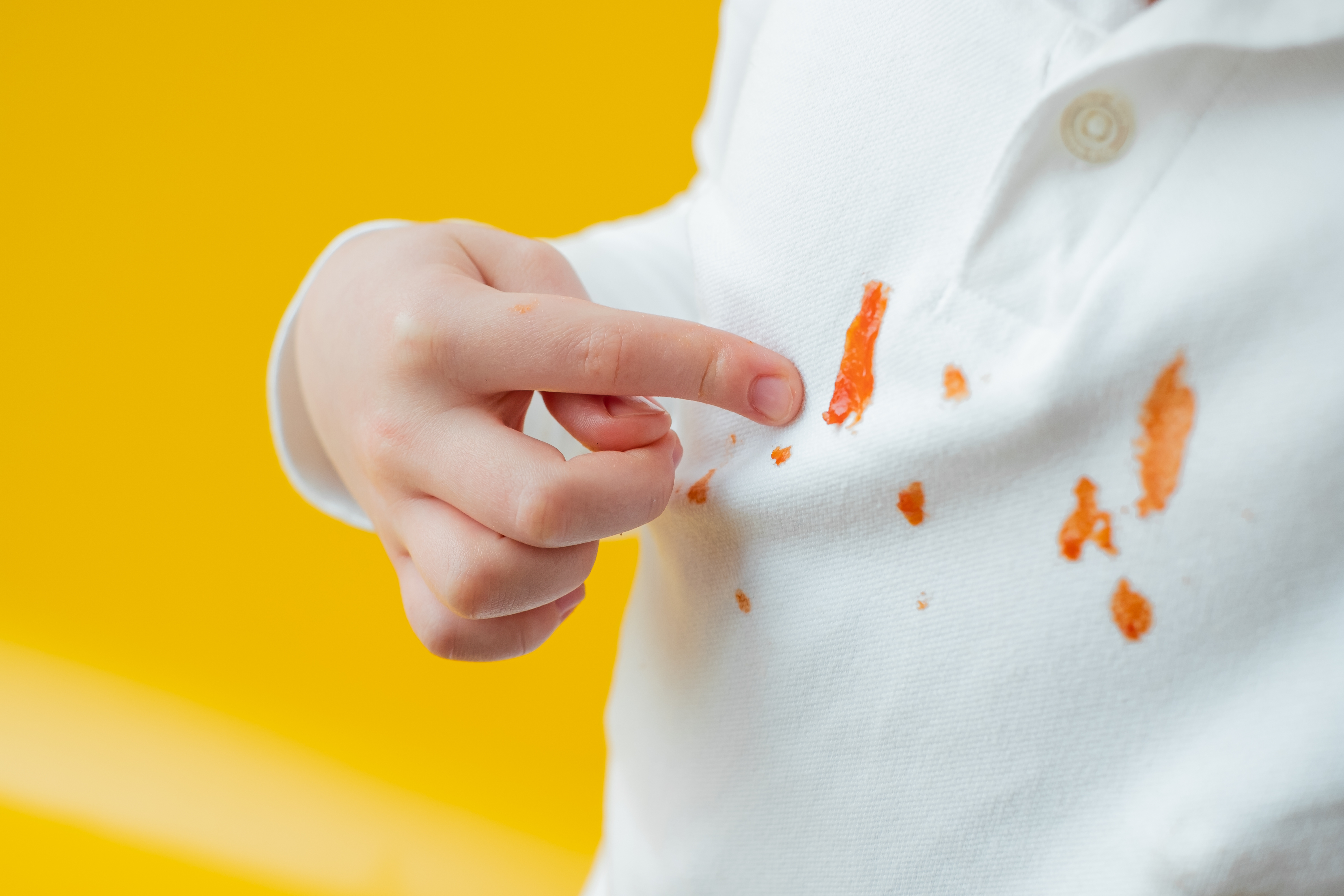 how to get out barbecue sauce stains