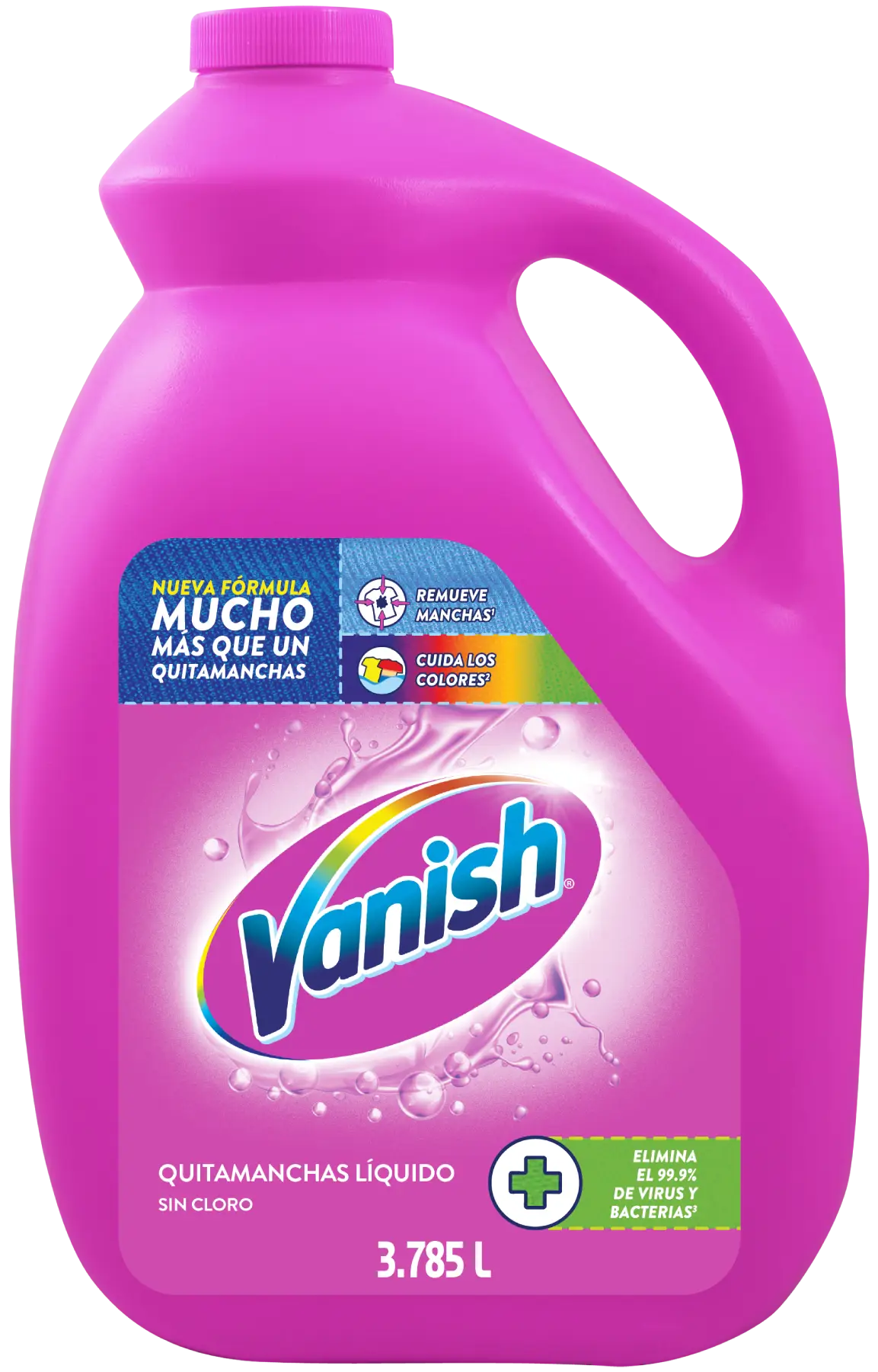 Vanish Quitamanchas Liquido Rosa