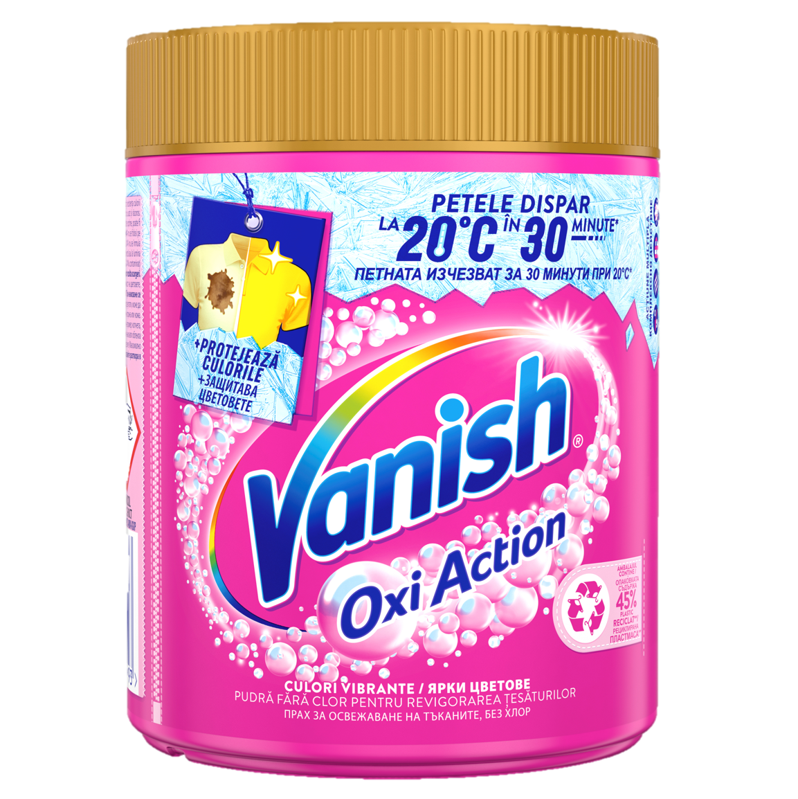 Vanish Oxi Action Pink Pudră