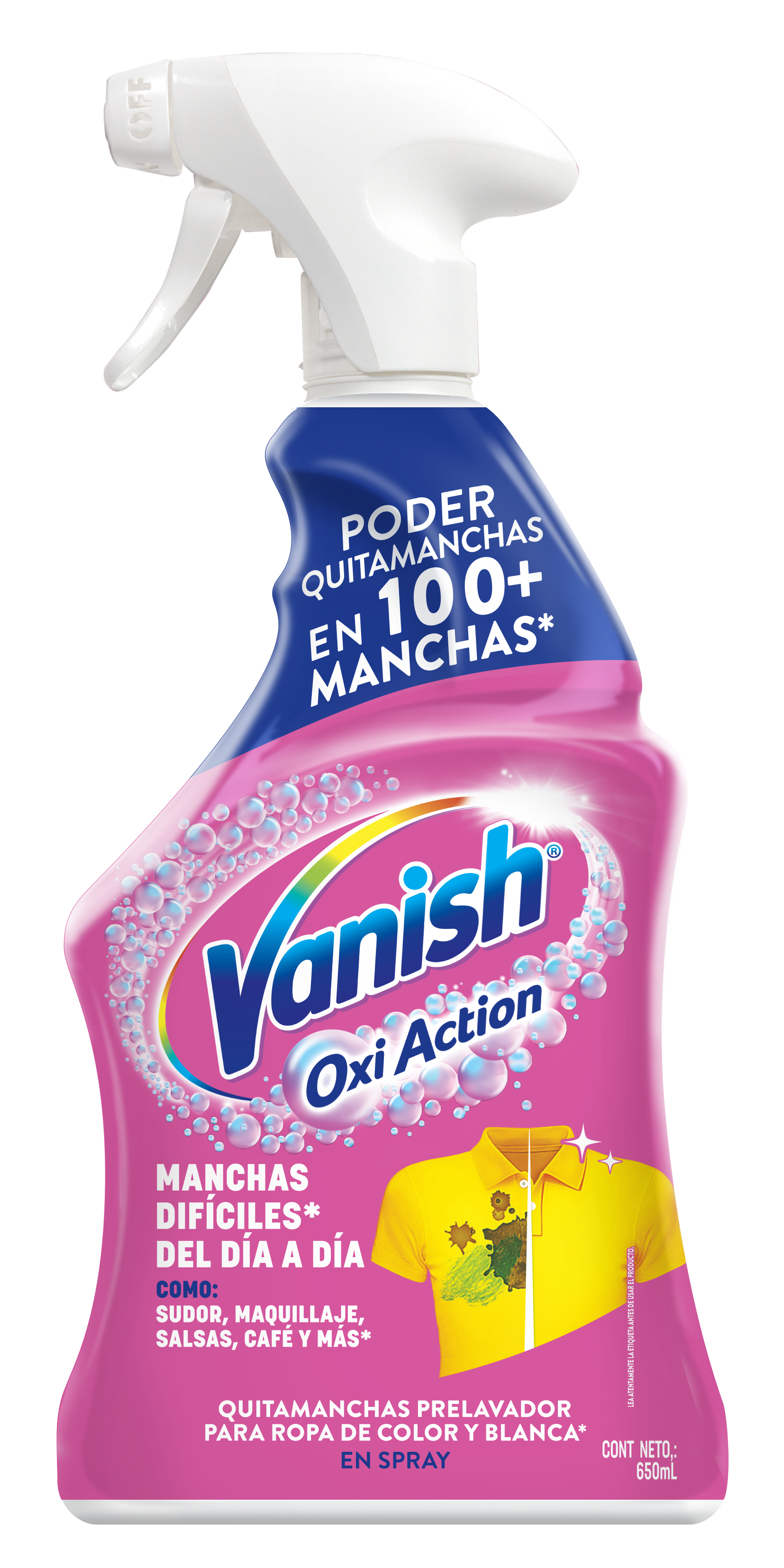 Prelavador Vanish de 650 ml