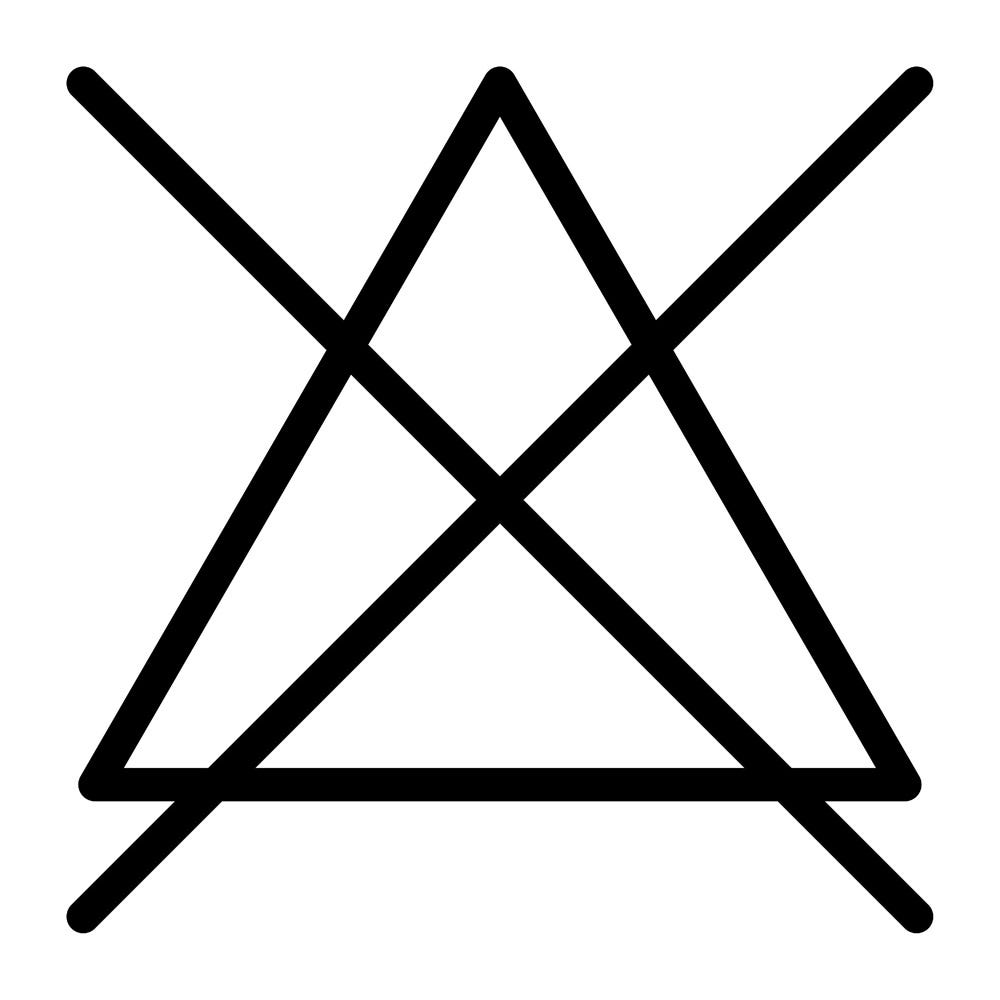 Bleaching symbol