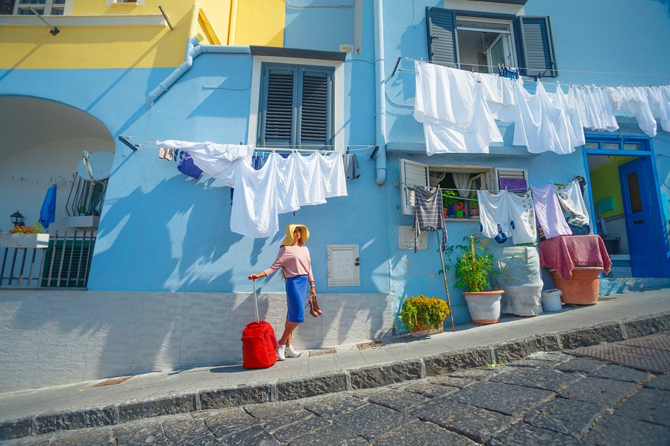 washing while travel