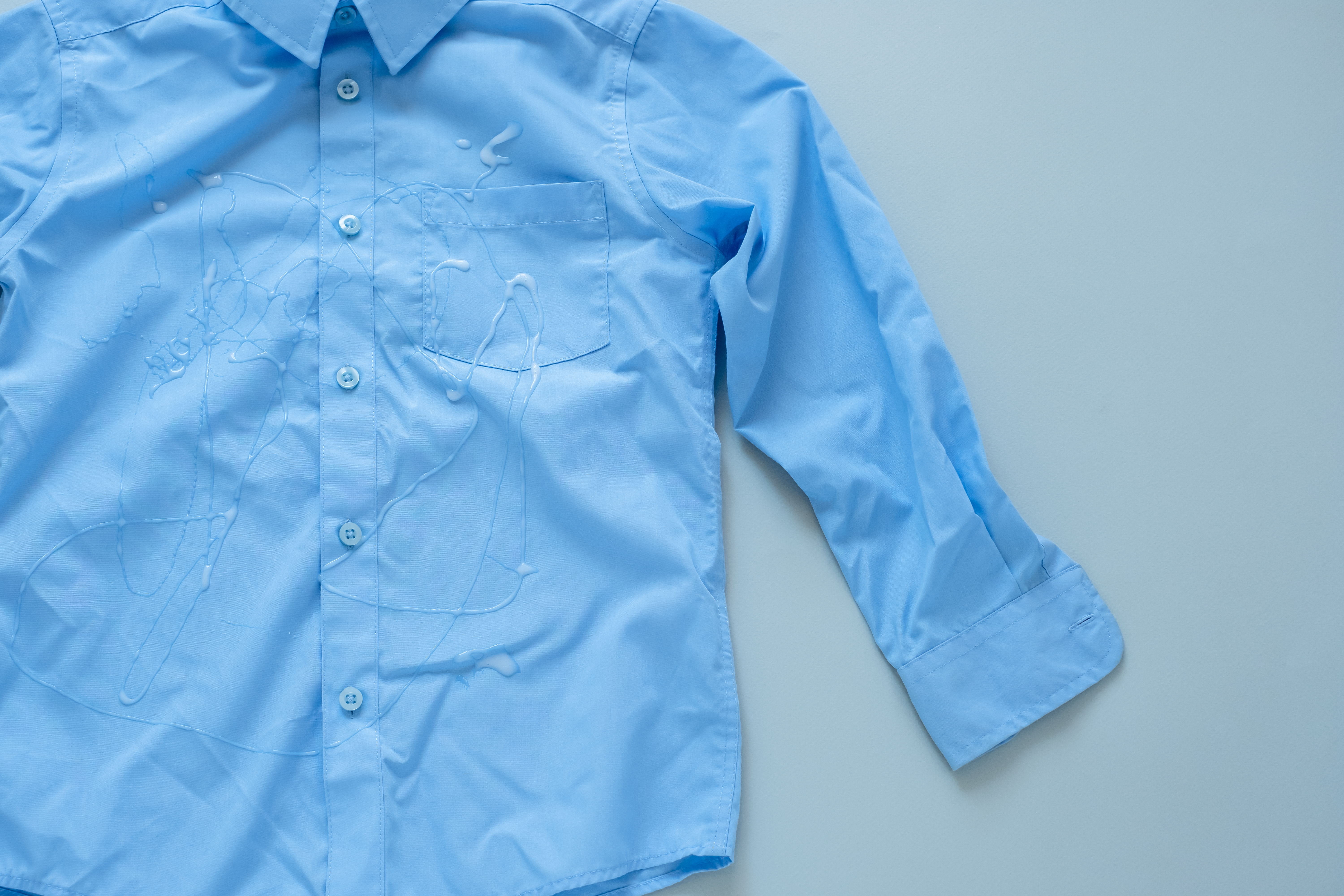 sticky residue cleaning