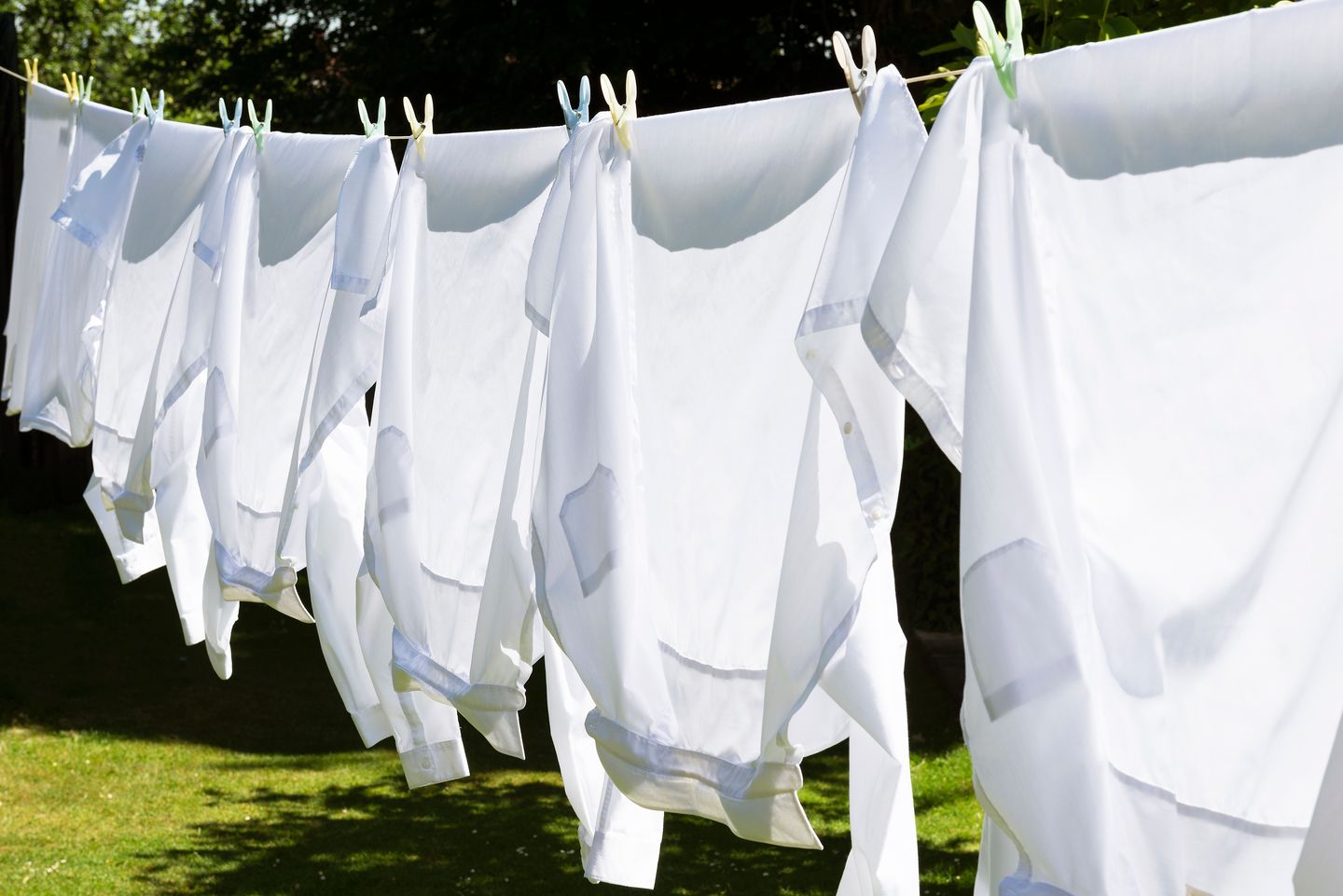 white clothes
