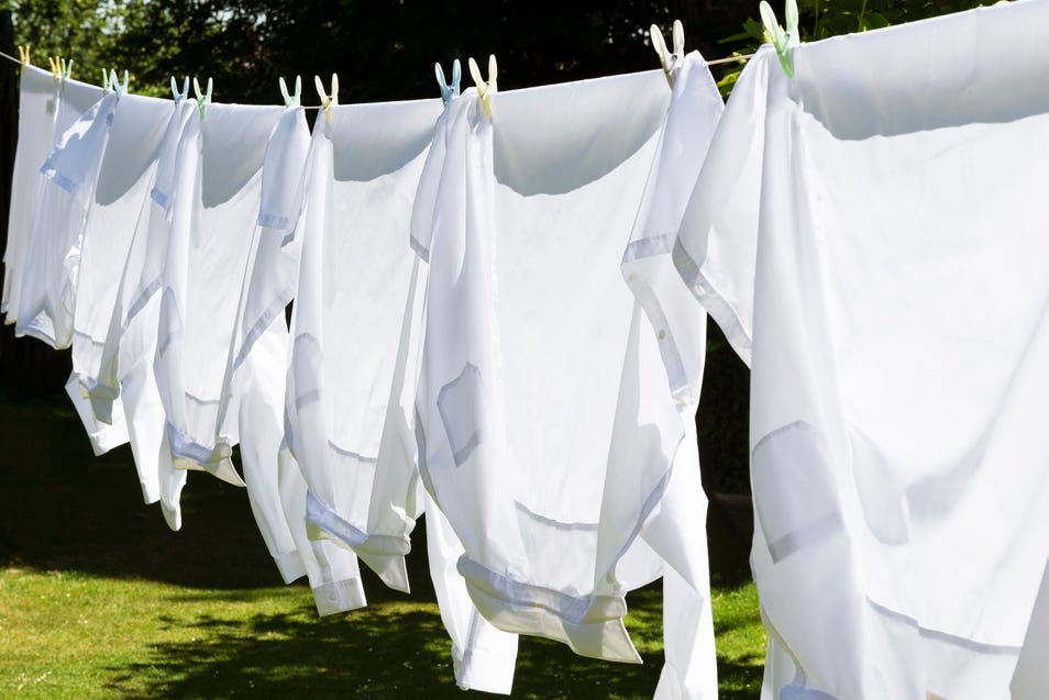 white clothes