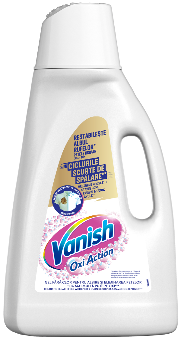 Vanish Oxi Action White Gel