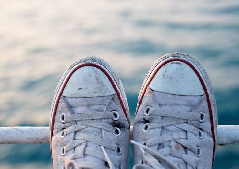 Vlekken op schoenen
