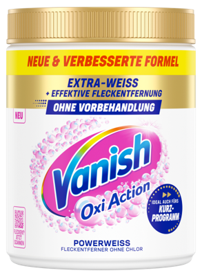 Vanish Oxi Action Powerweiss Fleckentferner Pulver 1125g