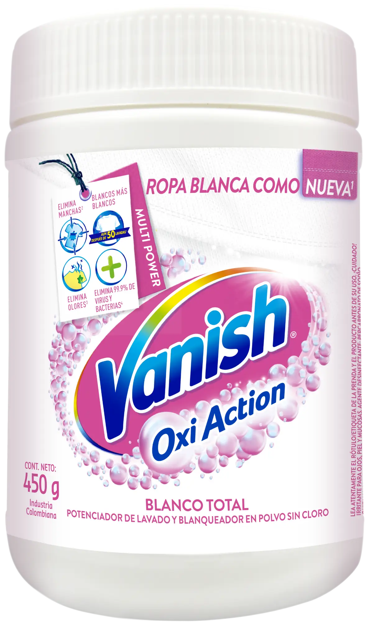 Vanish Polvo Blanco