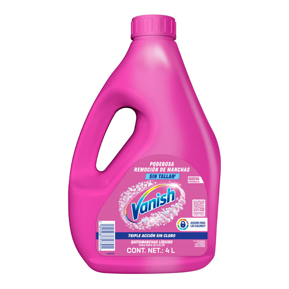 Vanish Líquido quitamanchas para ropa de color 4L