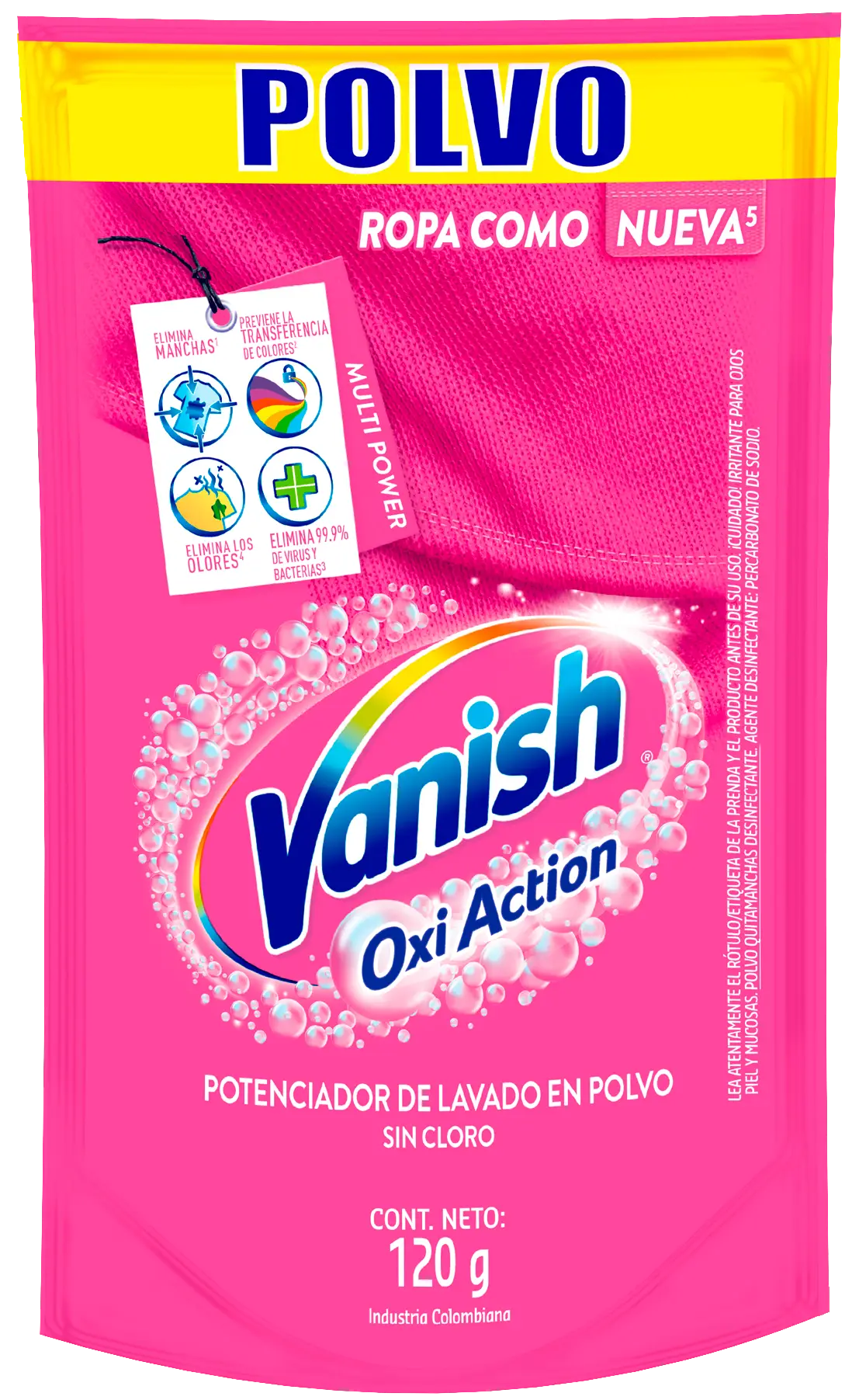 Vanish Polvo Rosa