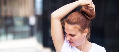 Elimina olores a sudor