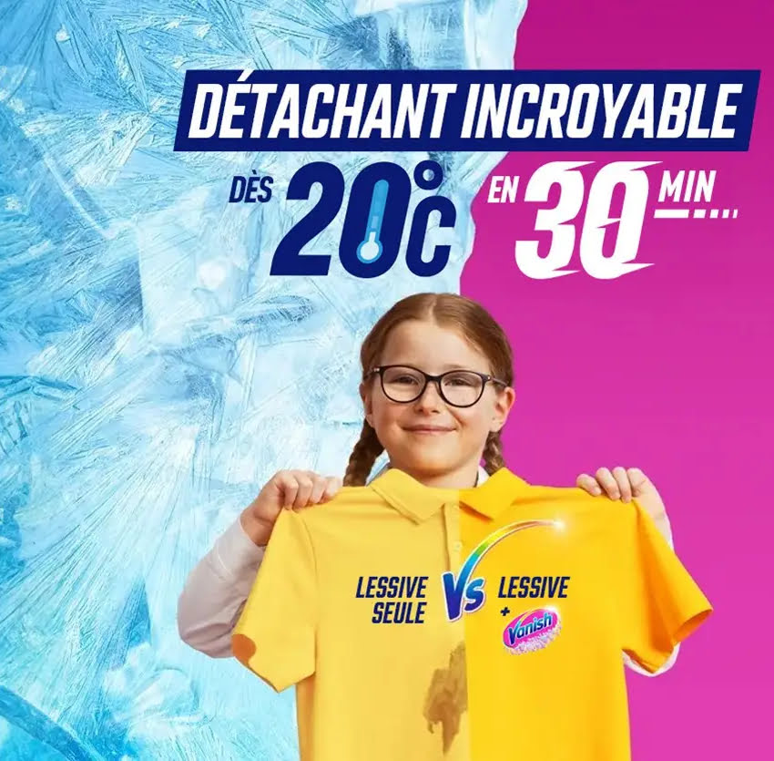 LE DÉTACHANT N°1 EN BELGIQUE*