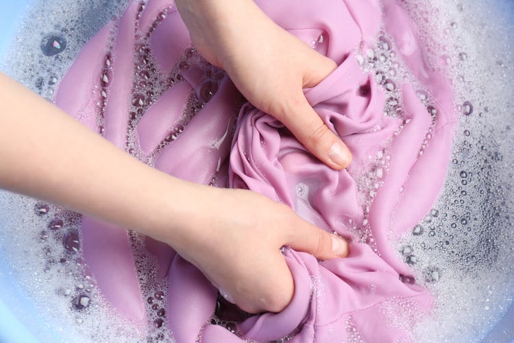 cleaning stain from cotton