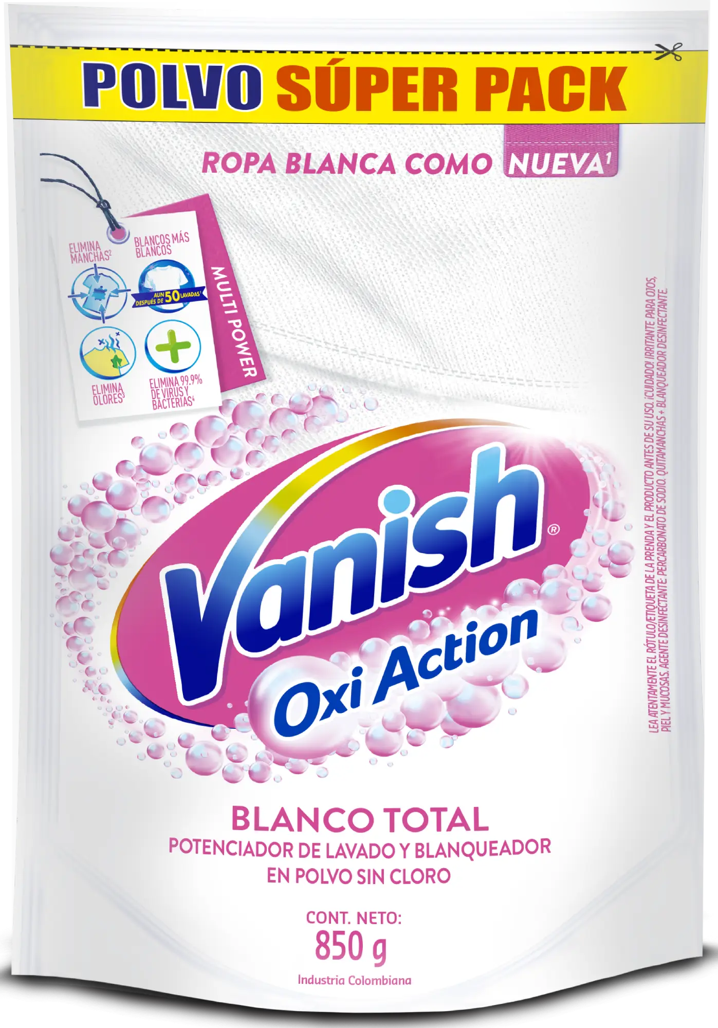 Vanish Polvo Blanco