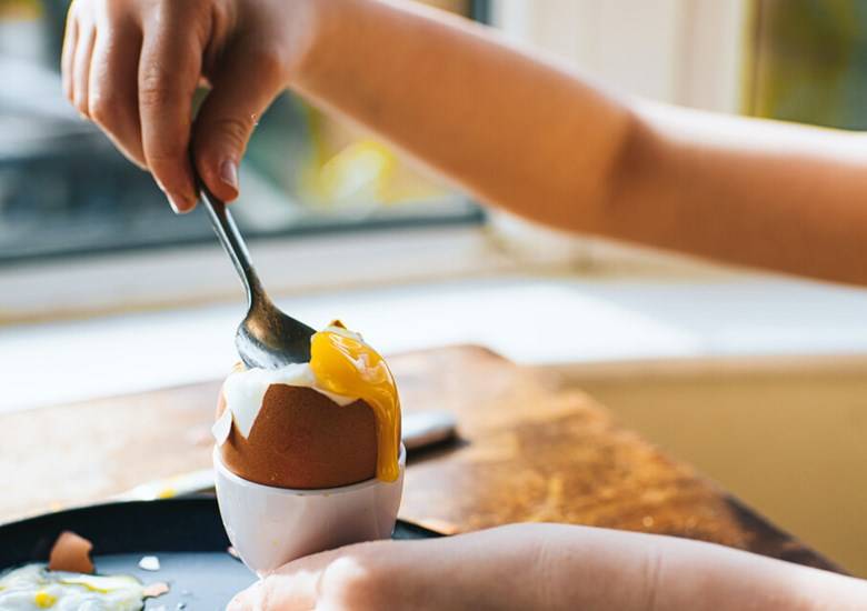Taches d'oeuf